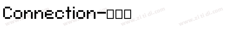 Connection字体转换