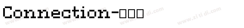 Connection字体转换