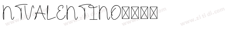 NTVALENTINO字体转换