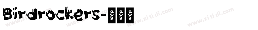 Birdrockers字体转换