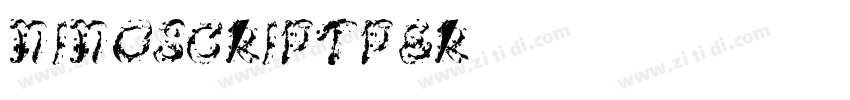 NinoScriptPER字体转换