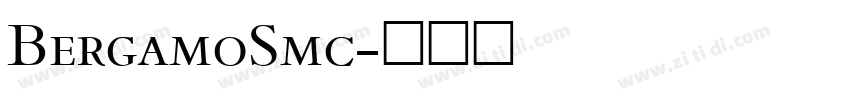 BergamoSmc字体转换