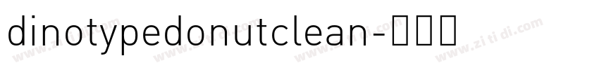 dinotypedonutclean字体转换