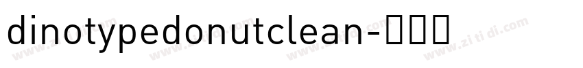 dinotypedonutclean字体转换