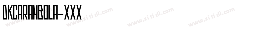 DKCarambola字体转换