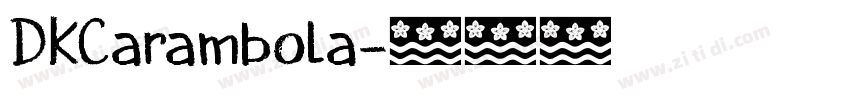 DKCarambola字体转换