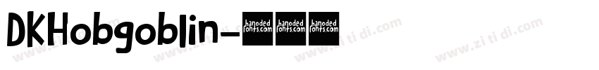DKHobgoblin字体转换