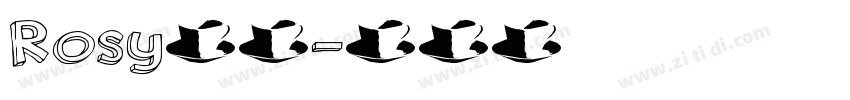Rosy明芳字体转换