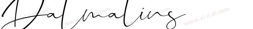 Dalmatins字体转换