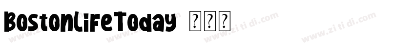 BostonLifeToday字体转换