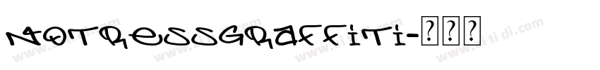 NotressGraffiti字体转换