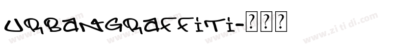 UrbanGraffiti字体转换