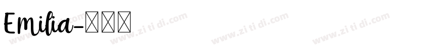 Emilia字体转换