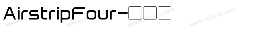 AirstripFour字体转换