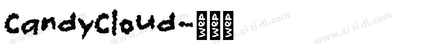 CandyCloud字体转换