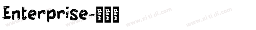 Enterprise字体转换