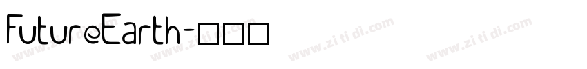 FutureEarth字体转换