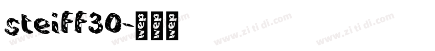 steiff30字体转换