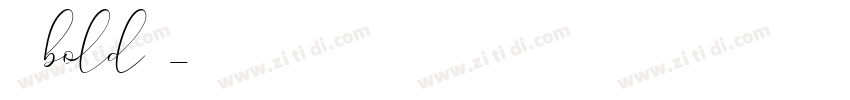 201bold下载字体转换