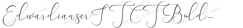 EdwardianscrITCTBold字体转换