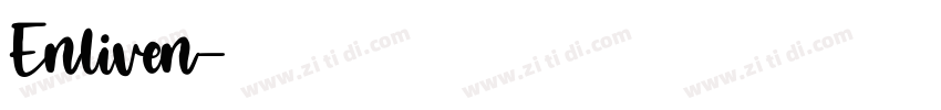 Enliven字体转换