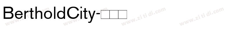 BertholdCity字体转换