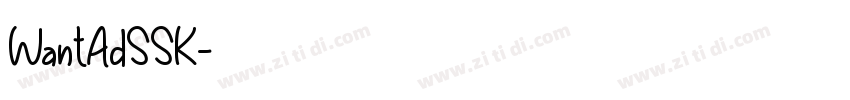 WantAdSSK字体转换