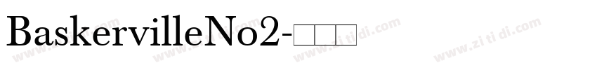 BaskervilleNo2字体转换
