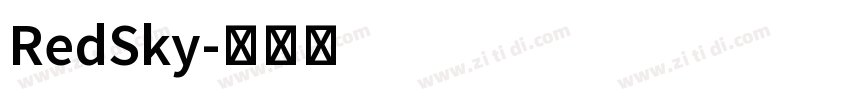 RedSky字体转换