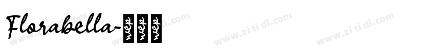 Florabella字体转换