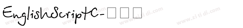 EnglishScriptC字体转换