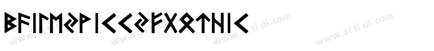 BaileywickJFGothic字体转换