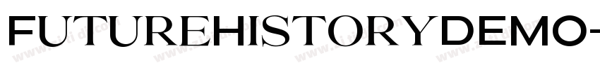 FutureHistoryDEMO字体转换