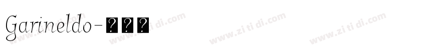 Garineldo字体转换