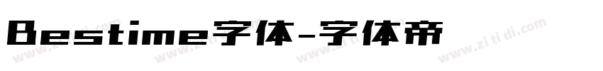 Bestime字体字体转换