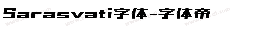Sarasvati字体字体转换
