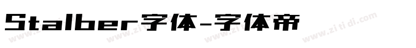 Stalber字体字体转换
