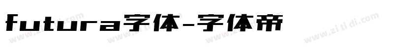 futura字体字体转换