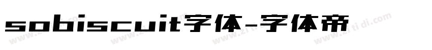 sobiscuit字体字体转换