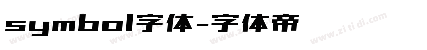 symbol字体字体转换