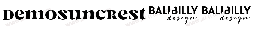 DemoSuncrest字体转换 DemoSuncrest字体转换