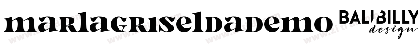 MarlaGriseldaDemo字体转换