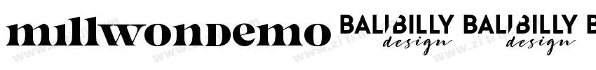 MillwonDemo字体转换