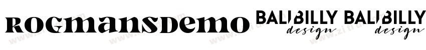 RogmansDemo字体转换