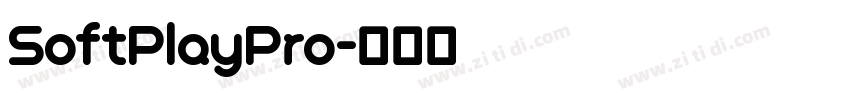 SoftPlayPro字体转换