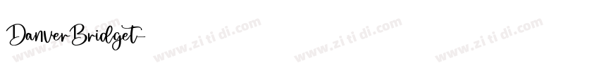 DanverBridget字体转换