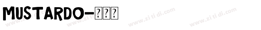 mustardo字体转换