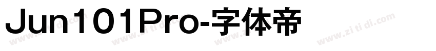 Jun101Pro字体转换