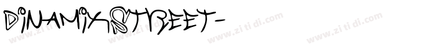DinamixStreet字体转换