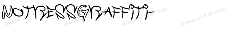 NotressGraffiti字体转换